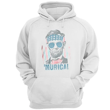 Murica Tee, Murika meme T-shirt,  America political art Unisex Heavy Blend Hooded Sweatshirt