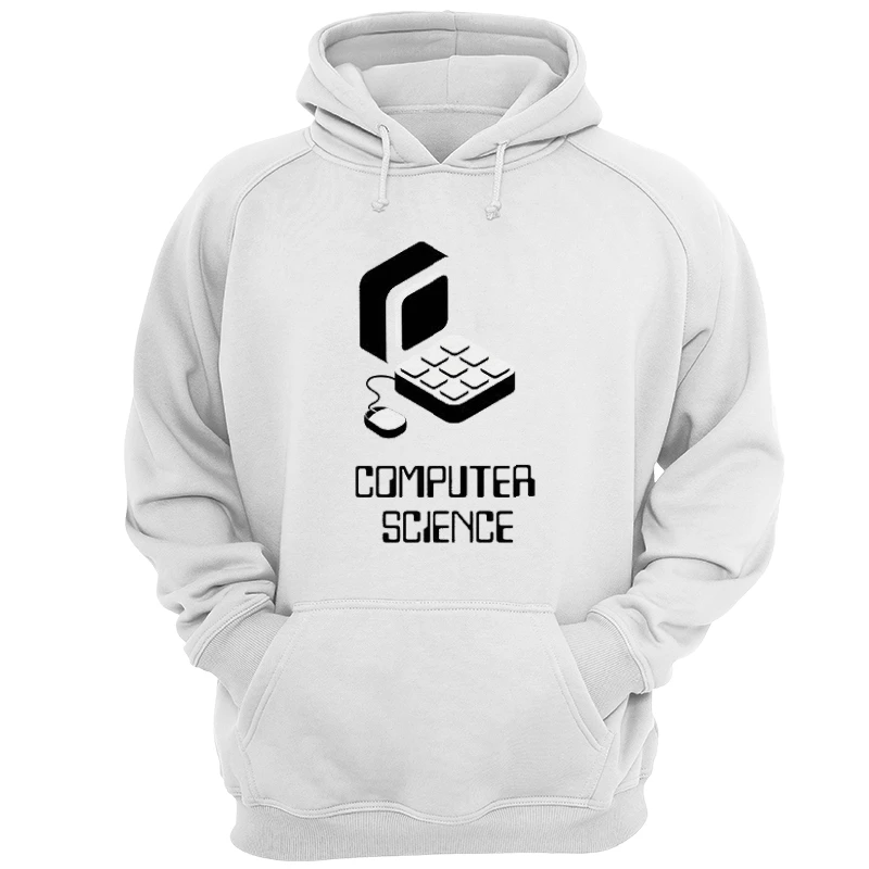Computer Science Old School PC, Coder Funny clipart, Computer clipart- - Unisex Heavy Blend Hooded Sweatshirt