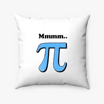 Funny PI Number Pollow, PI number clipart Pillows,  Funny math design Spun Polyester Square Pillow