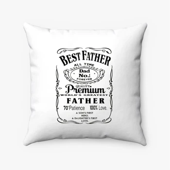 Best Father Design, Premium Dad My Greatest Father Pillows