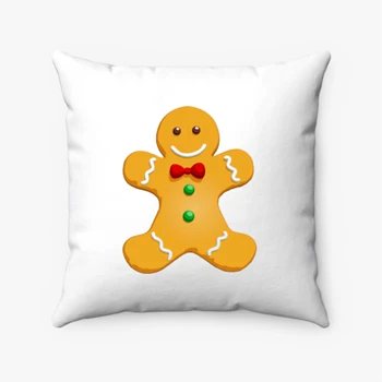  Gingerbread Man Graphic, Gingerbread man father day design Pillows