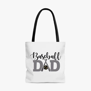 US BaseBall Bag, Baseball Dad Design Tole Bag, Baseball Fan Dad Handbag, Dad Baseball Outfit Bag, Fathers Day Gift For Baseball Dad Tole Bag, Gift For Baseball Dad Handbag,  Sports Dad AOP Tote Bag