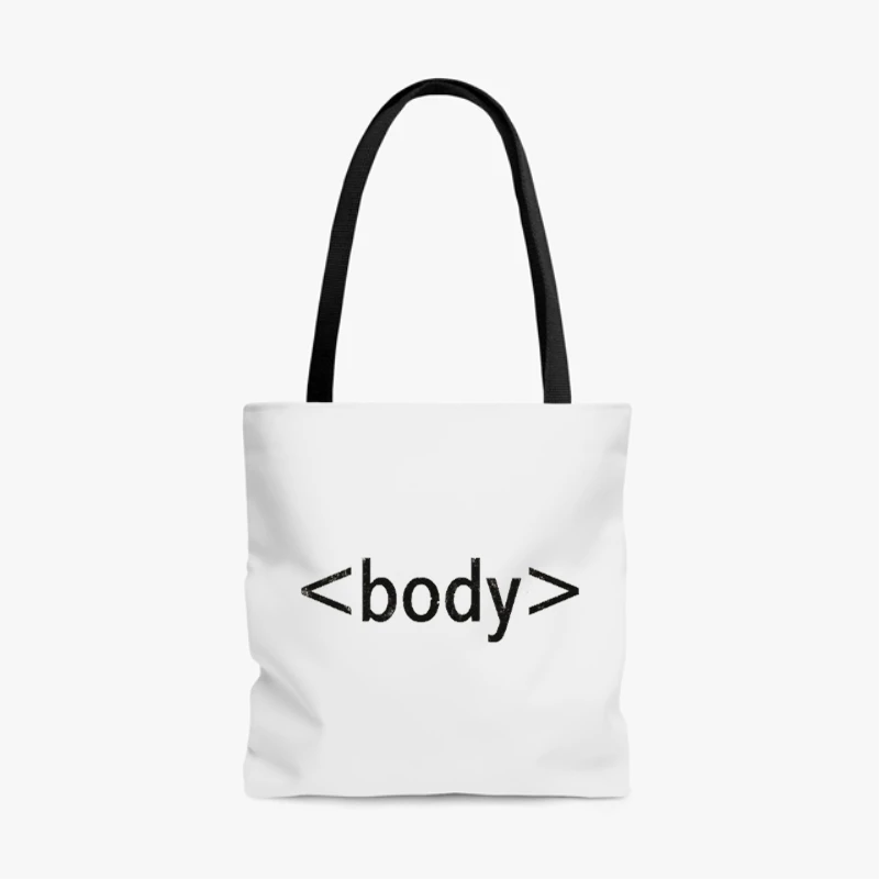 CSS Html Computer Science Scientist, Web Designer Design Admin, Body tag code, Funny programer Art- - AOP Tote Bag