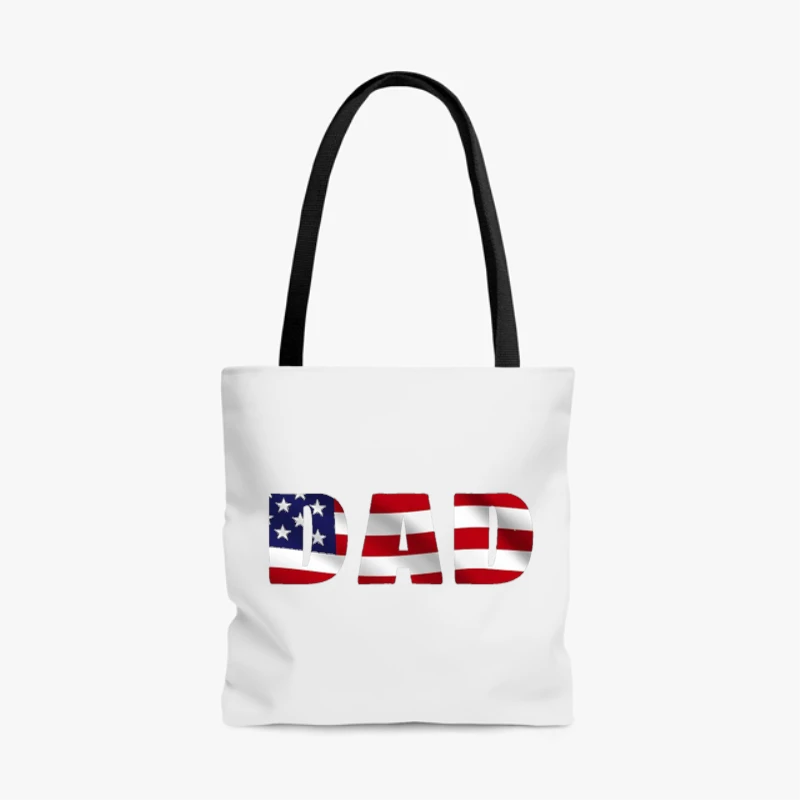 Copy of 4th of July, American Dad, 4th of July Dad, Freedom, Fourth Of July, Patriotic, Independence Day- - AOP Tote Bag