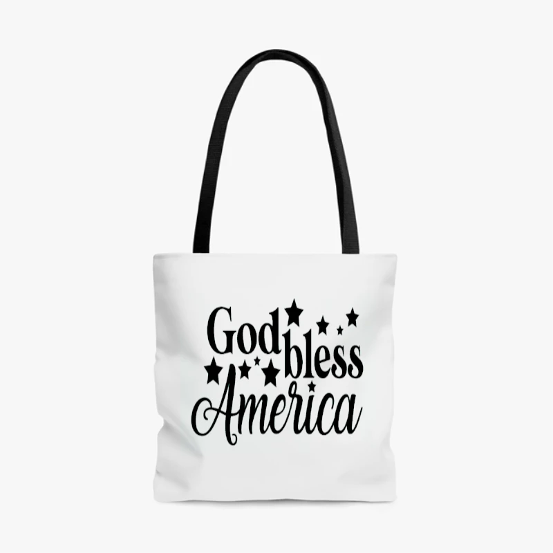 God Bless America, Happy 4th Of July, Freedom, Independence Day, 4th of July Gift, Patriotic- - AOP Tote Bag