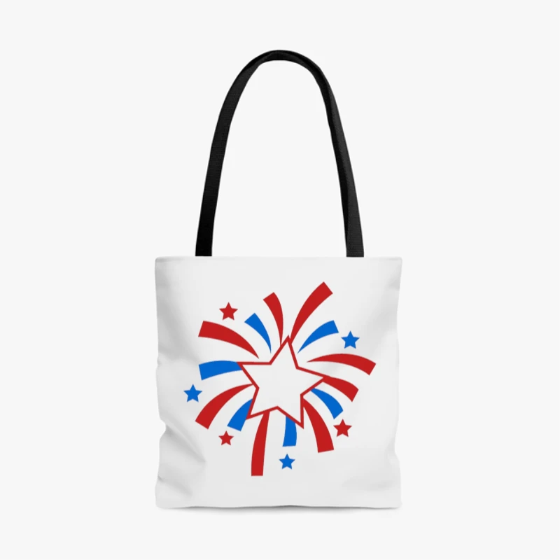 4th Of July, Independence Day, Fourth Of July, Patriotic, God Bless America, American Flag, Red White Blue- - AOP Tote Bag