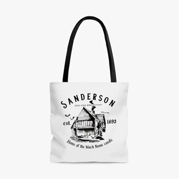 Sanderson Witch Bag, Sanderson Sweatshirt Tole Bag, Halloween SweatshirtSanderson Witch Hoodie Handbag, Halloween Gifts AOP Tote Bag