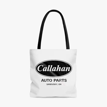 Funny Callahan Auto Bag,  Cool Humor Graphic Saying Sarcasm AOP Tote Bag