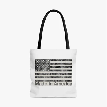 Made in America Bag, Funny 4th of July Independence Day Tole Bag,  Party Graphic  AOP Tote Bag