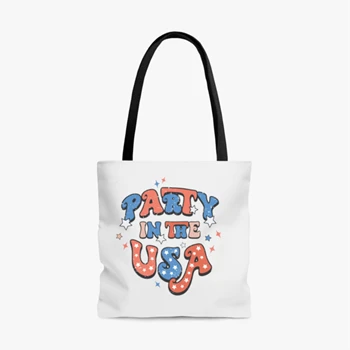 Retro Party in the USA, Party In The USA, 4th of July, Independence Day, USA Patriotic Tee, 4th of July Party Bags