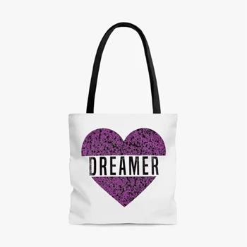 Dreamer heart AOP Tote Bag