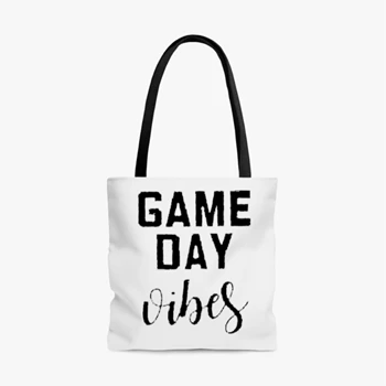Game Day Vibes Bag, Football Mom Tole Bag, Baseball Mom Handbag, Cute Sunday Football Bag, Sports Design Tole Bag,  Sundays are for football AOP Tote Bag
