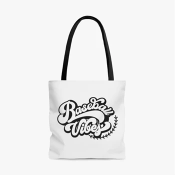 Baseball Vibes Graphic Bag, Baseball Cute mom Tole Bag, baseball is my life Handbag, baseball mama Bag,  love baseball AOP Tote Bag