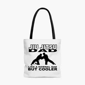 Jiu Jitsu Dad Design, Novelty Martial Arts Design, Jitsu clipart Bags